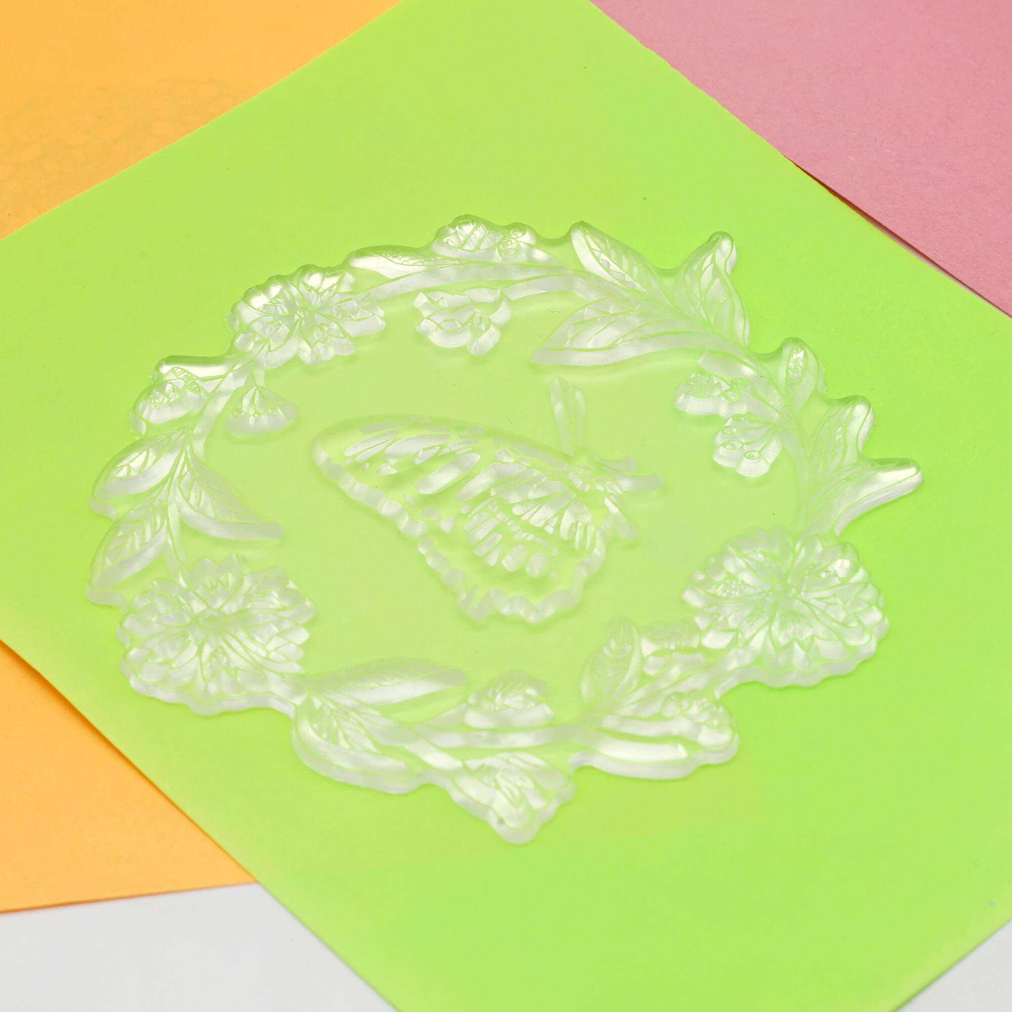Flowers & Insects Clear Stamps, 8ct. by Recollections™